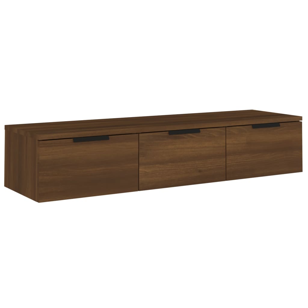 Armoire murale Chêne marron 102x30x20 cm Bois d'ingénierie
