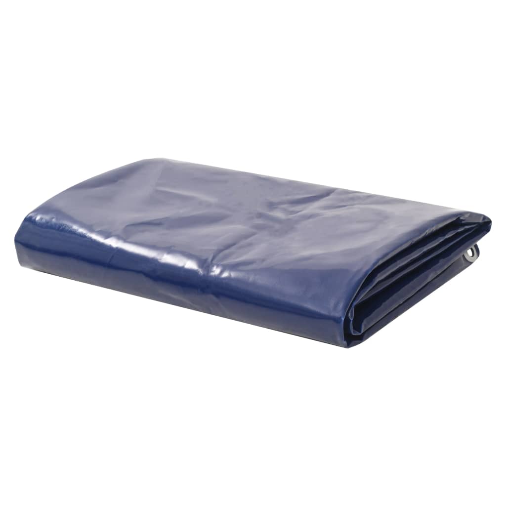 Bâche 650 g / m² 4 x 6 m Bleu