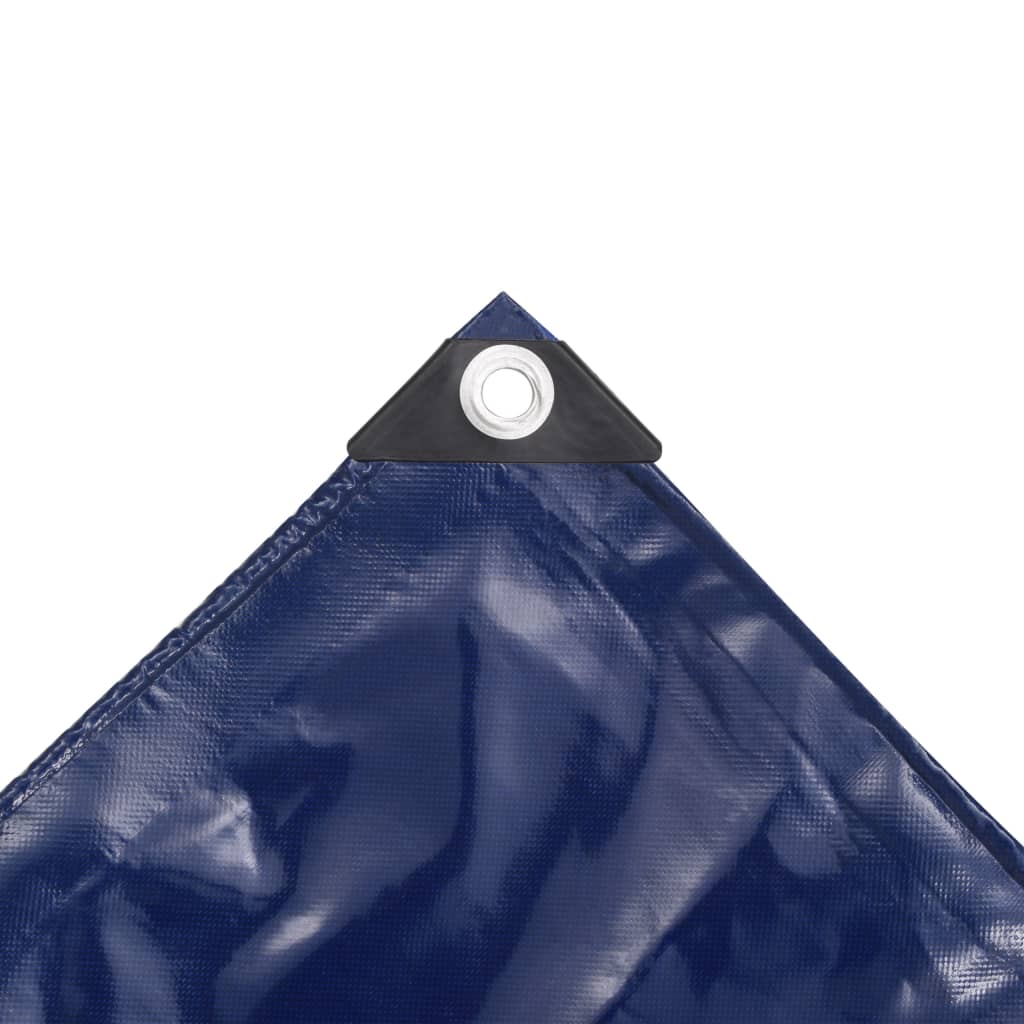 Bâche 650 g / m² 4 x 6 m Bleu