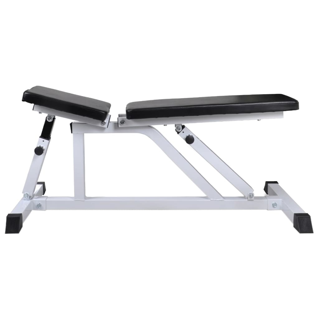 Banc d'entraînement avec jeu d'haltères 30,5 kg