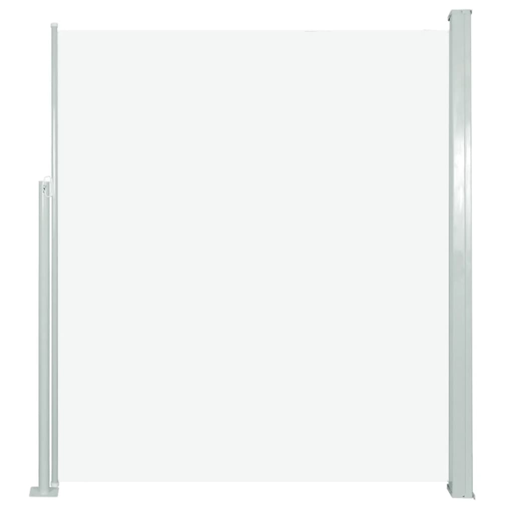 Auvent latéral rétractable 160 x 500 cm Crème