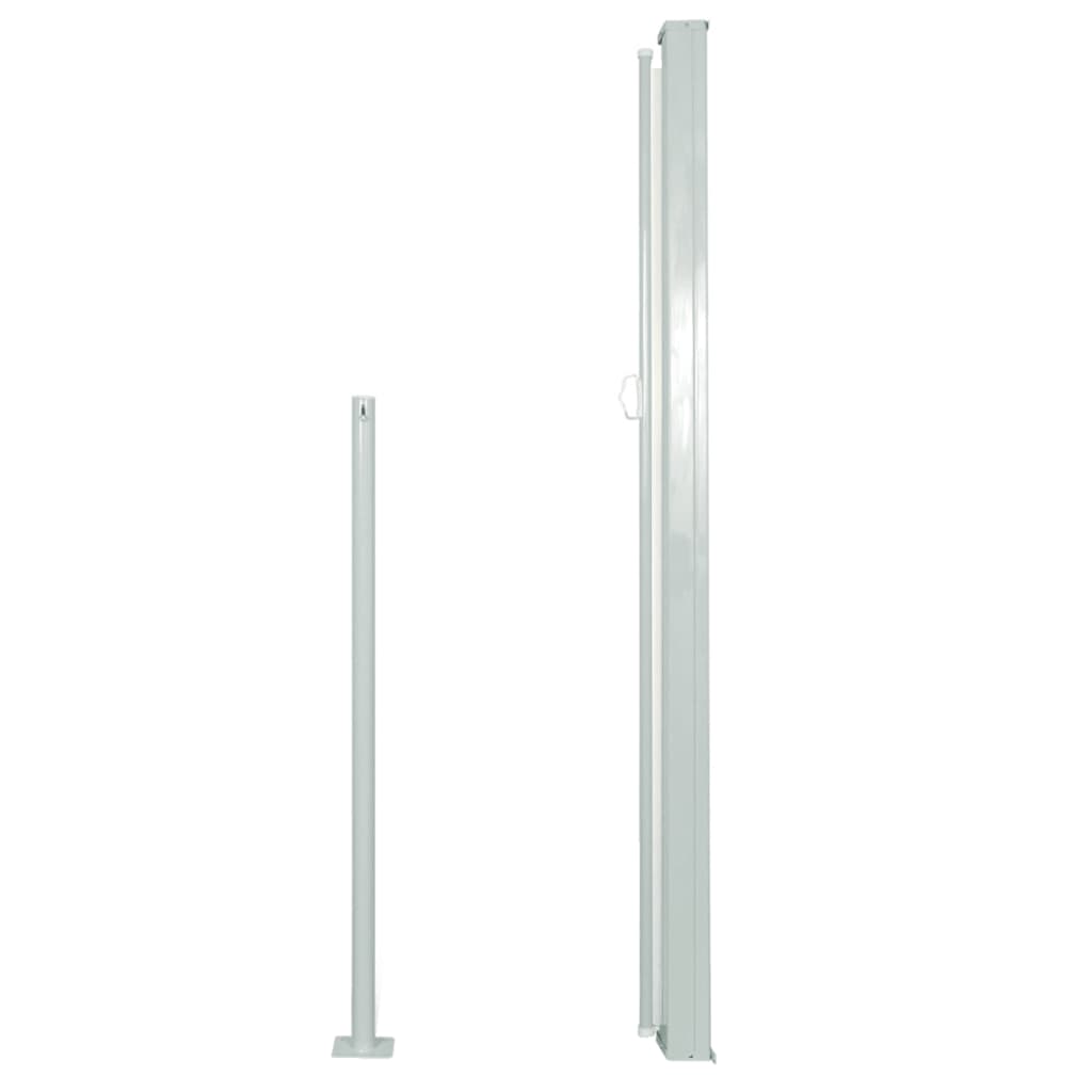 Auvent latéral rétractable 160 x 500 cm Crème
