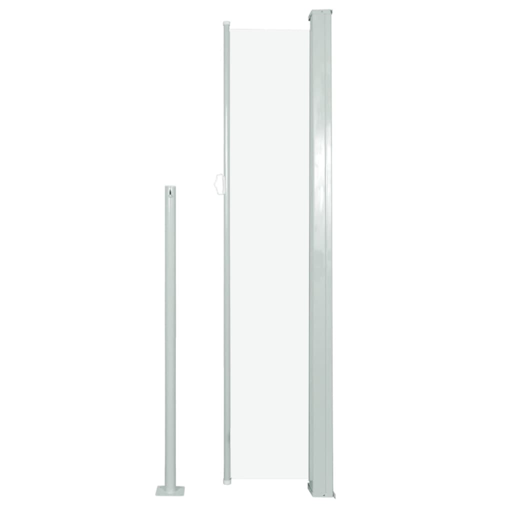 Auvent latéral rétractable 160 x 500 cm Crème