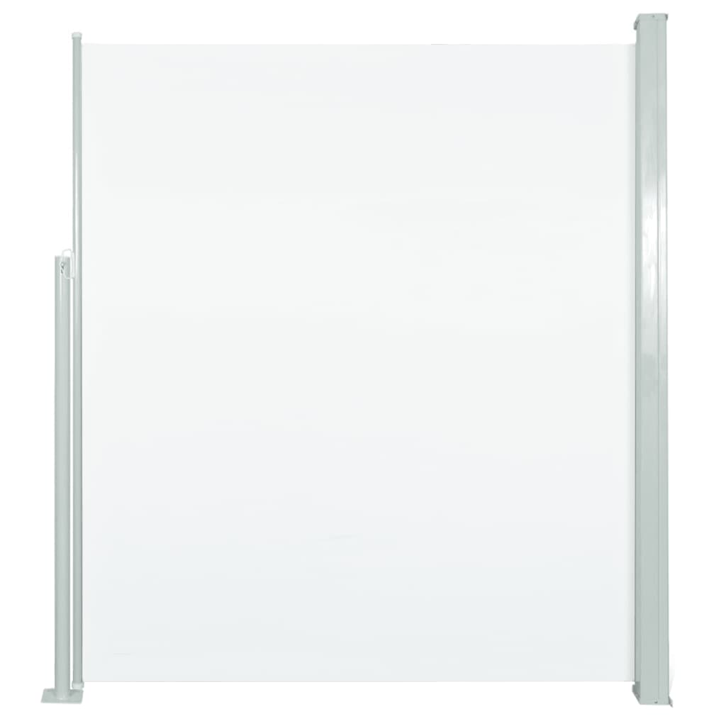 Auvent latéral de patio 160x300 cm Couleur crème