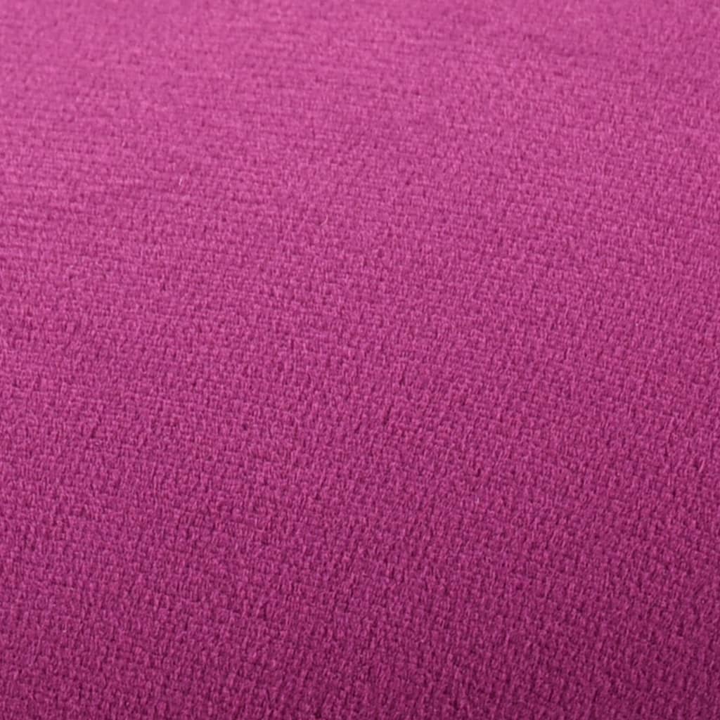 Tabouret Violet et doré Velours