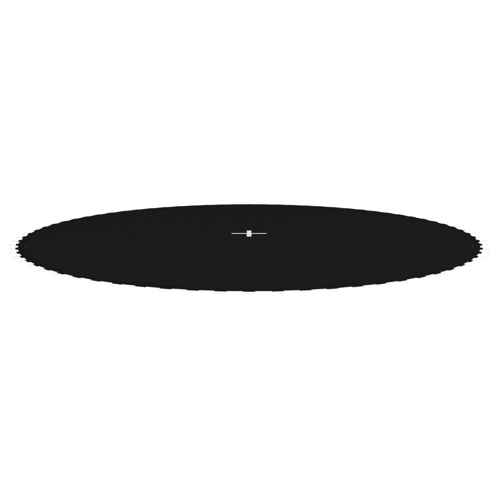 Tapis de saut Tissu Noir pour trampoline rond de 3,96 m