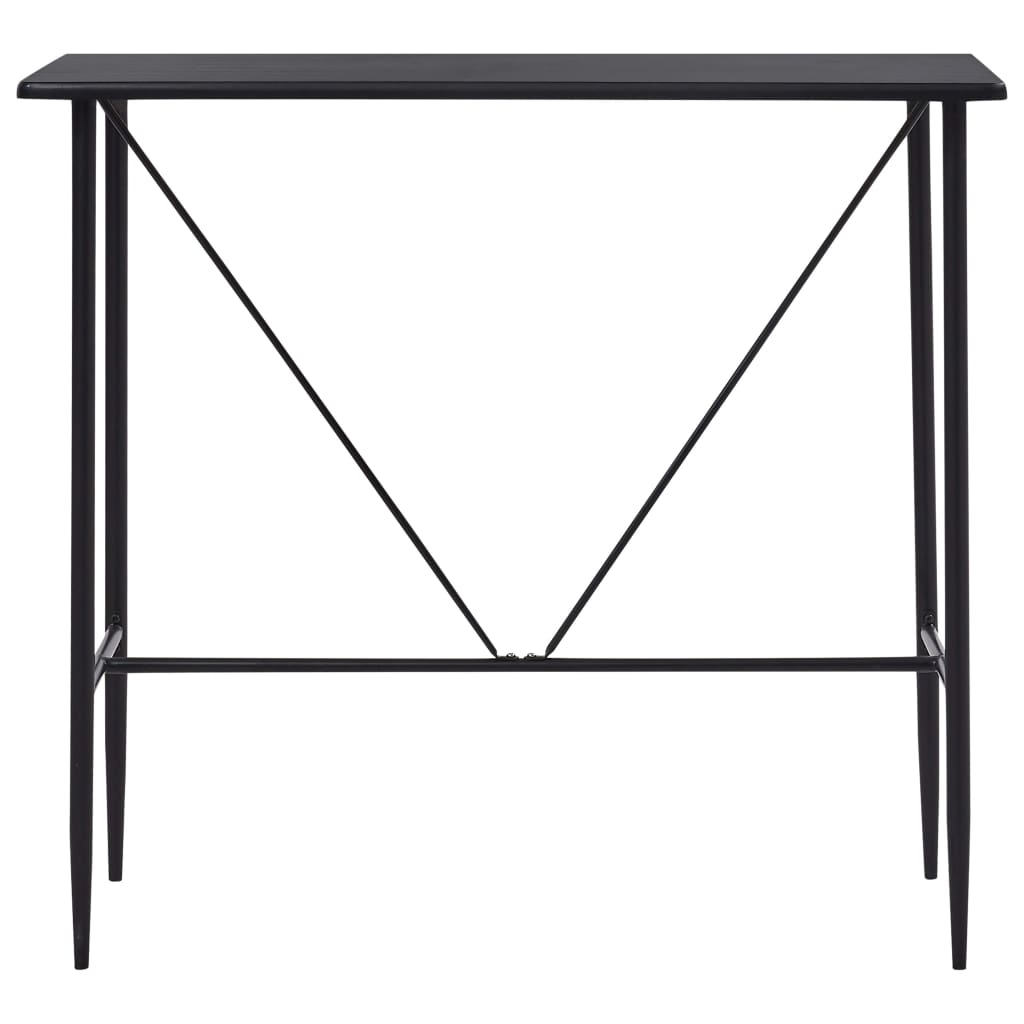 Ensemble de bar 5 pcs Tissu Noir