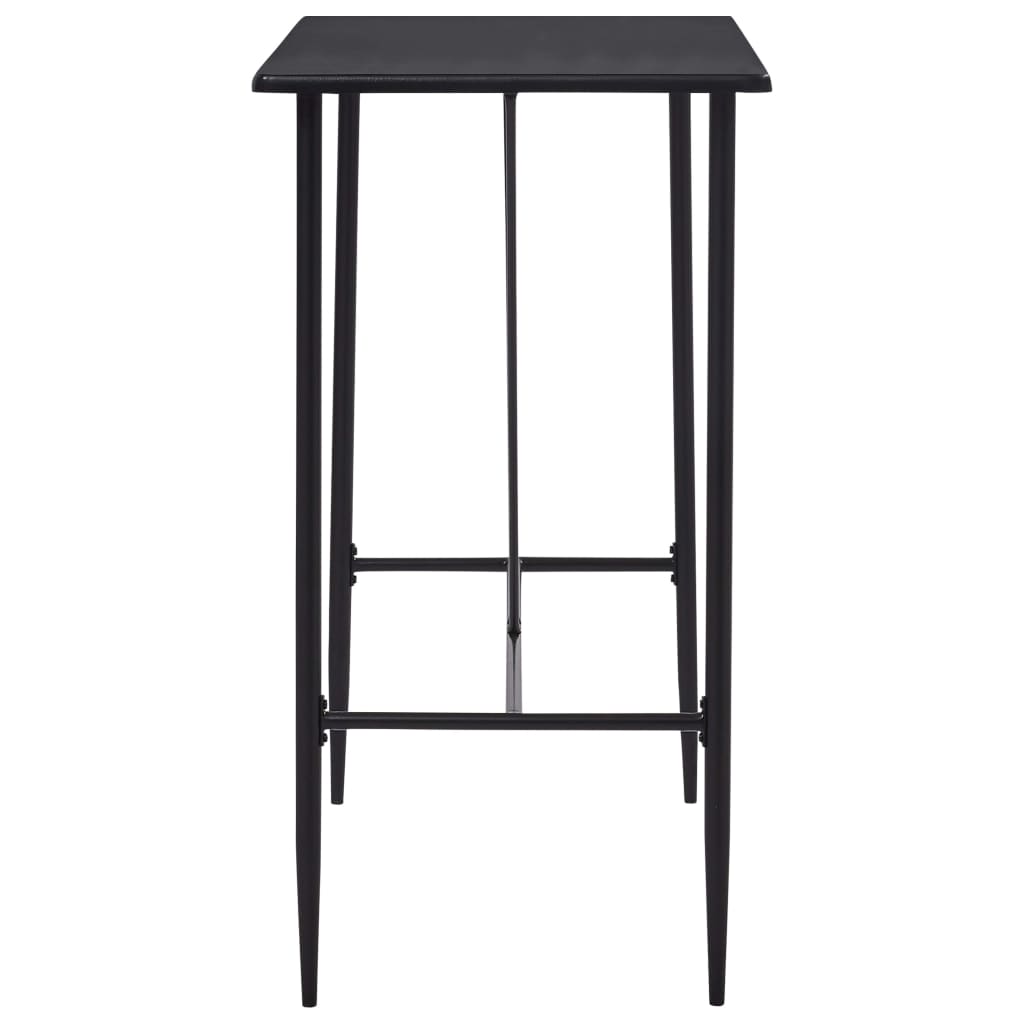 Ensemble de bar 5 pcs Tissu Noir