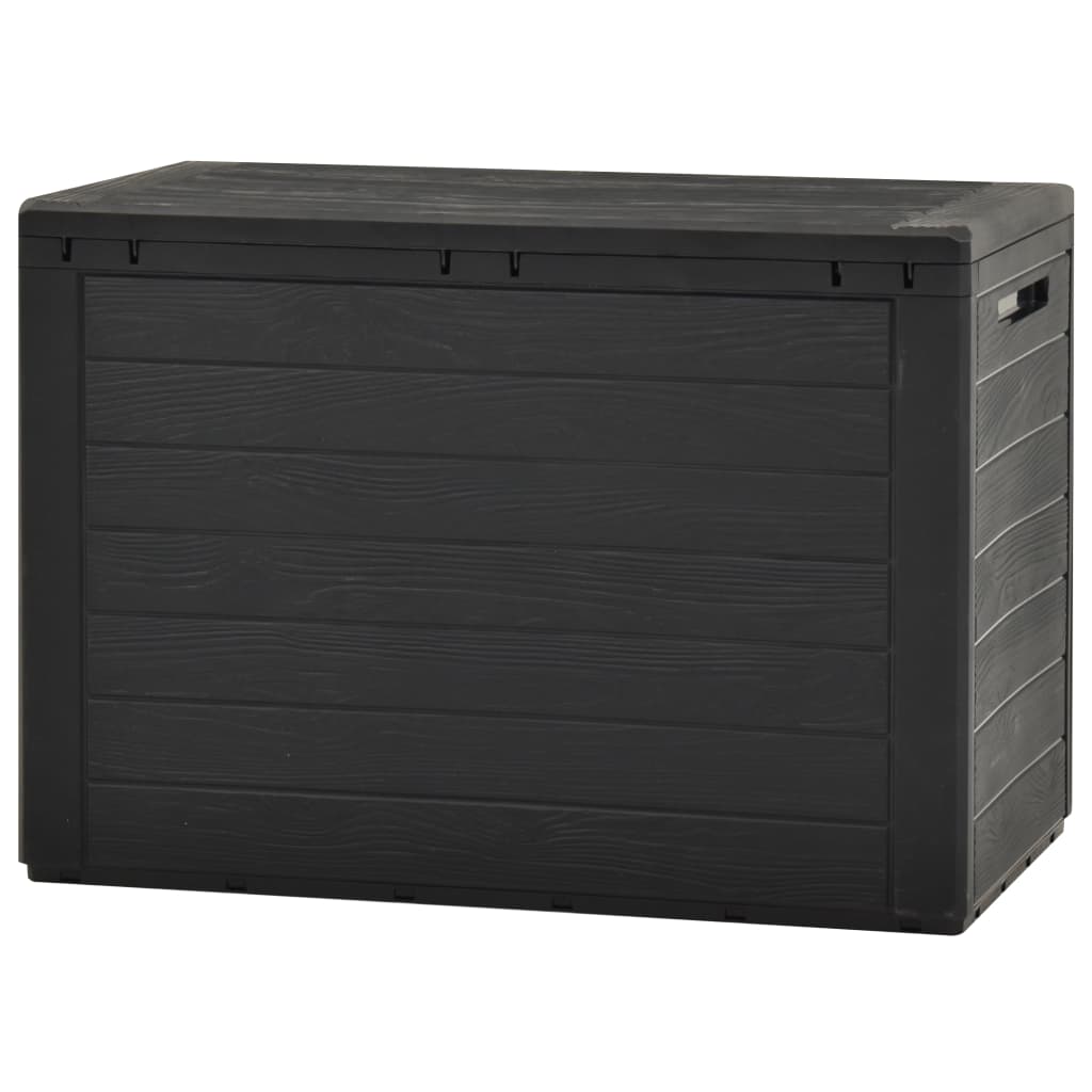 Boîte de rangement de jardin Anthracite78x44x55 cm