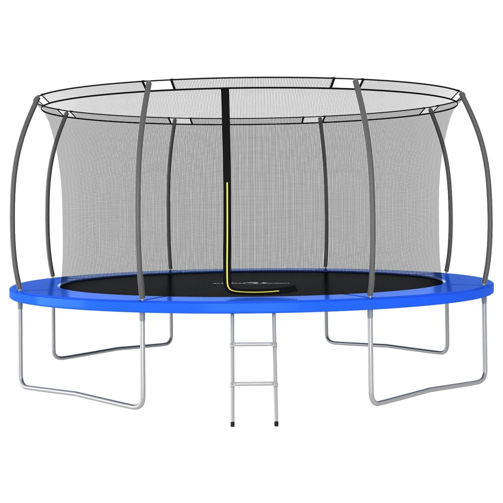 Ensemble de trampoline rond 460x80 cm 150 kg