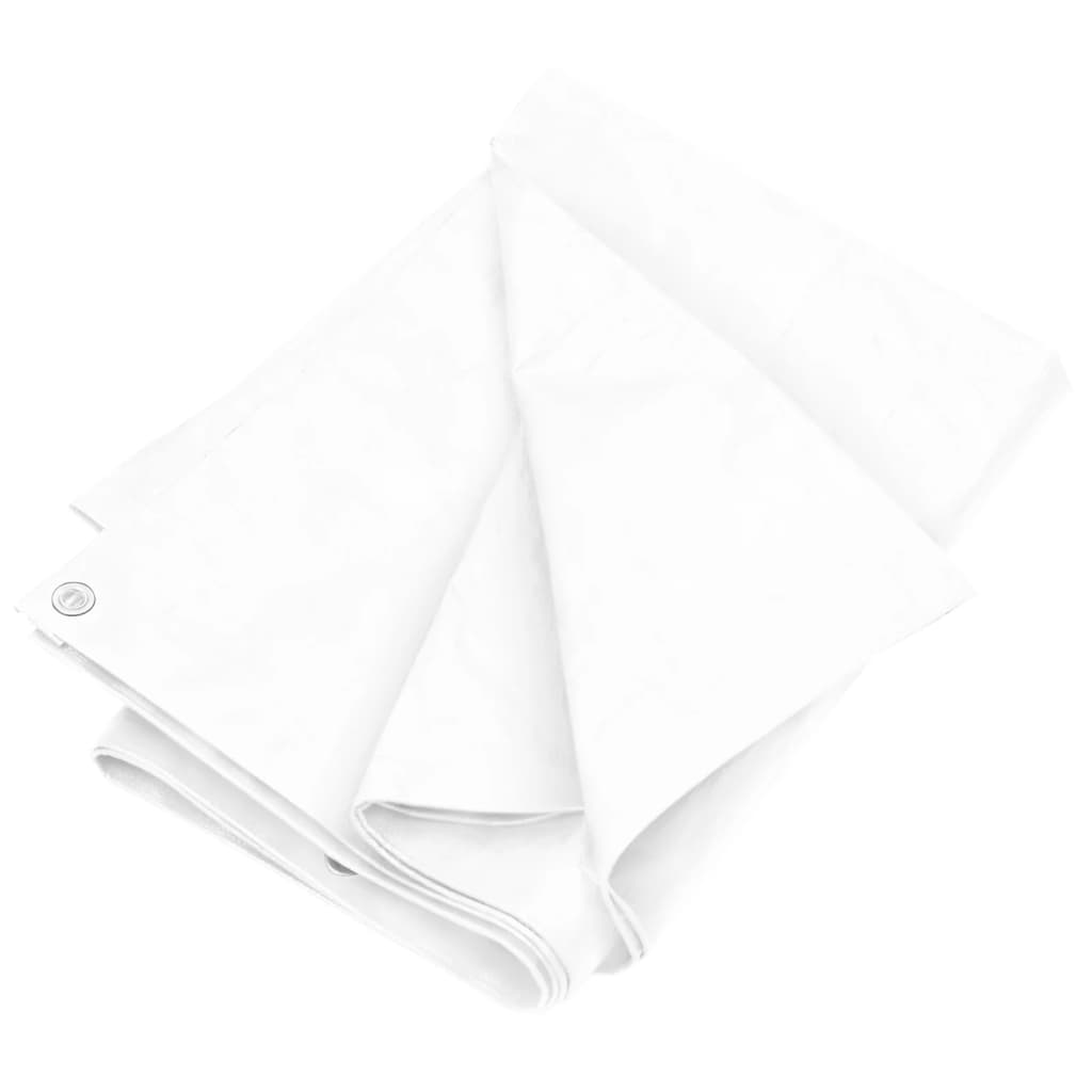 Bâche 180 g/m² 2x3 m Blanc PEHD