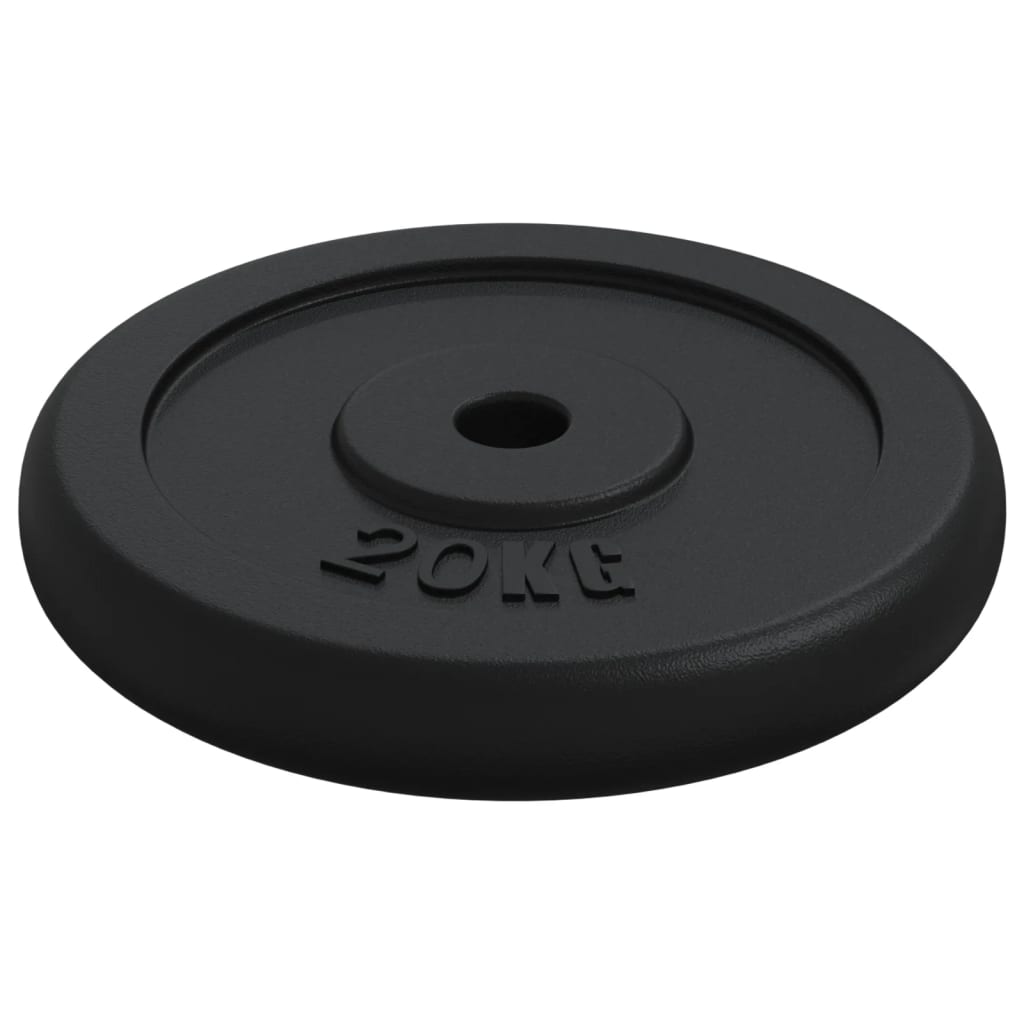Plaque de poids 20 kg Fonte