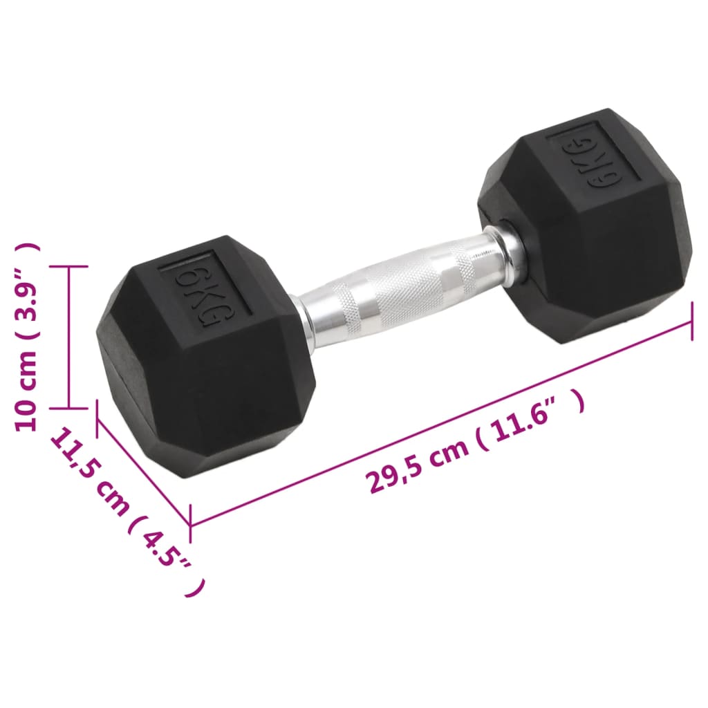 Haltères 2 pcs 12 kg Fonte