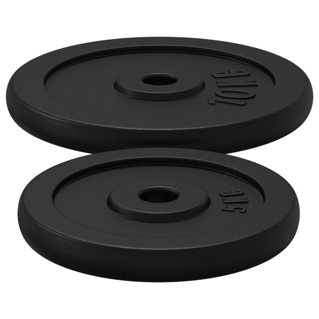 Barre d'haltères avec plaques 60 kg fonte