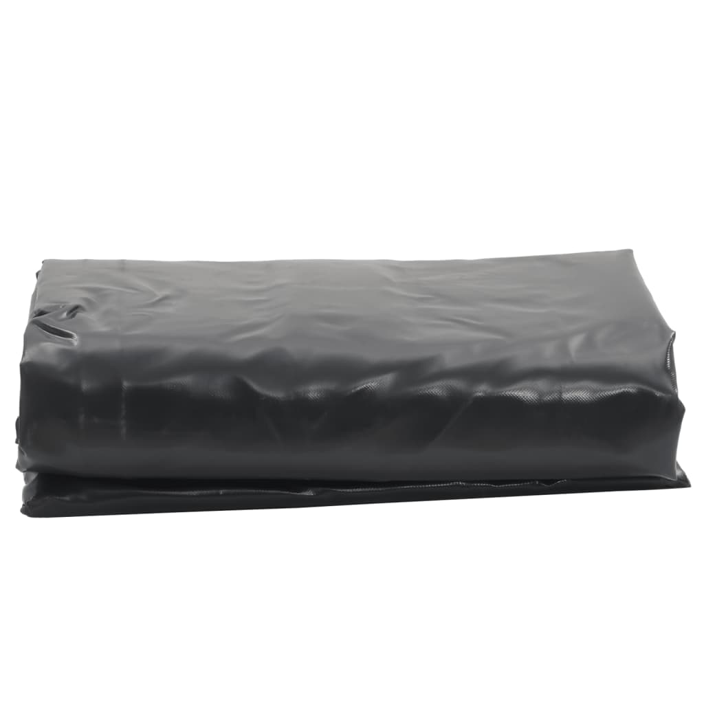 Bâche anthracite 3,5x5 m 600 g/m²
