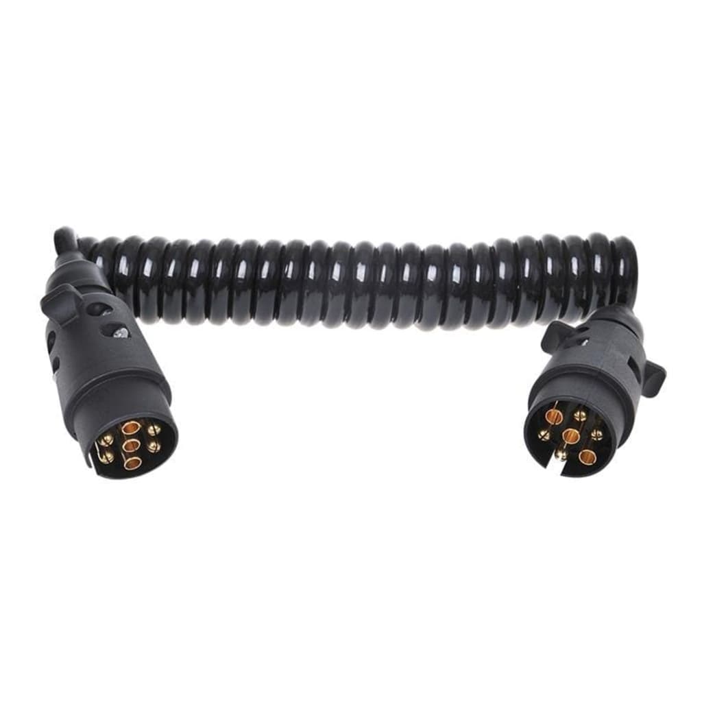 Câble spiralé 3 m avec 2 fiches à 7 broches