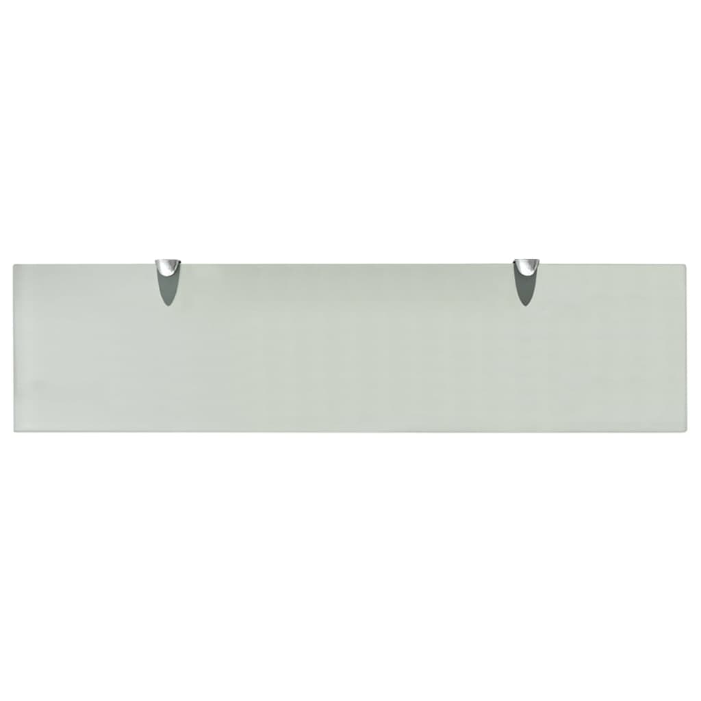 Étagère murale en verre 80x20 cm 8 mm