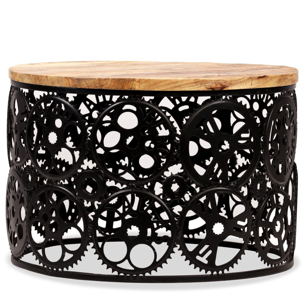 Table basse Bois de manguier massif 60 x 40 cm