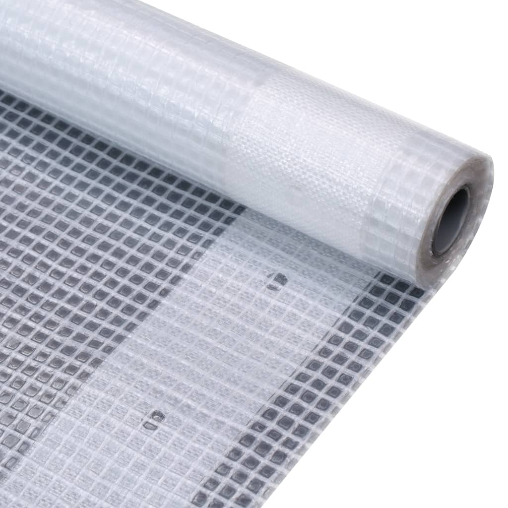 Bâche Leno 260 g/m² 4 x 10 m Blanc