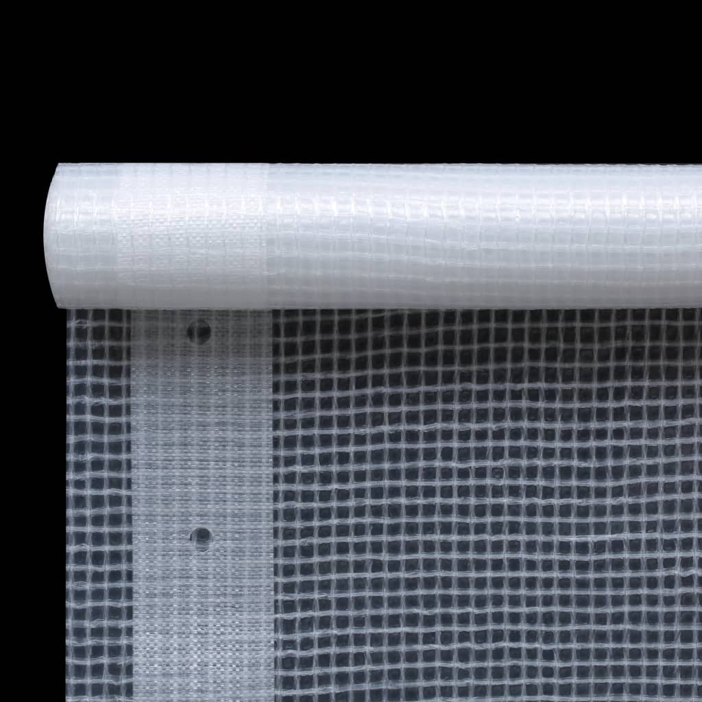 Bâche Leno 260 g/m² 4 x 10 m Blanc