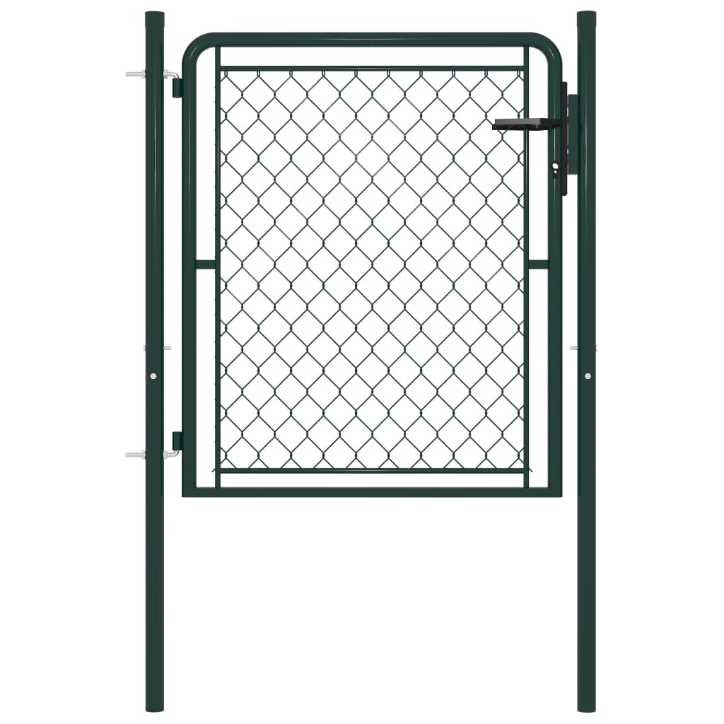 Portillon Acier 100 x 75 cm Vert