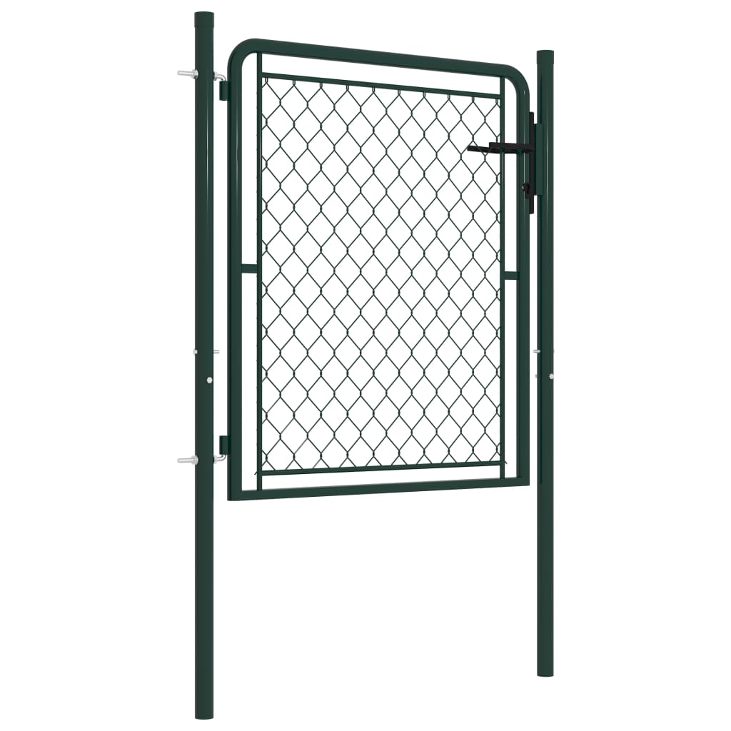 Portillon Acier 100 x 75 cm Vert