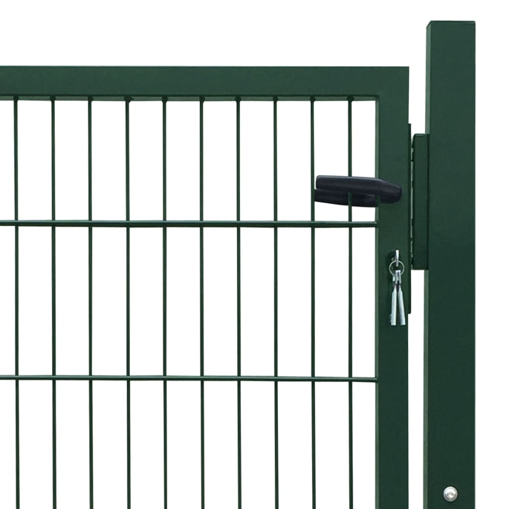 Portillon 2D (simple) Vert 106 x 130 cm
