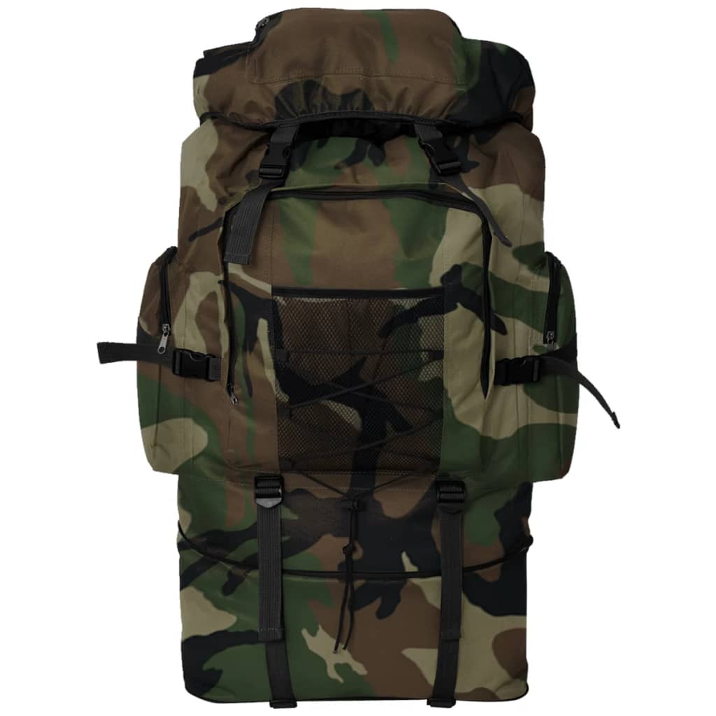Sac à dos en style d'armée XXL 100 L Camouflage