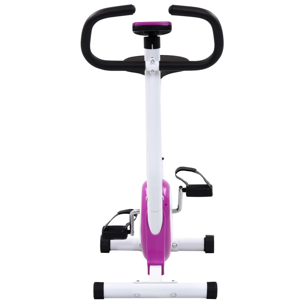 Vélo d'appartement avec résistance à courroie Violet