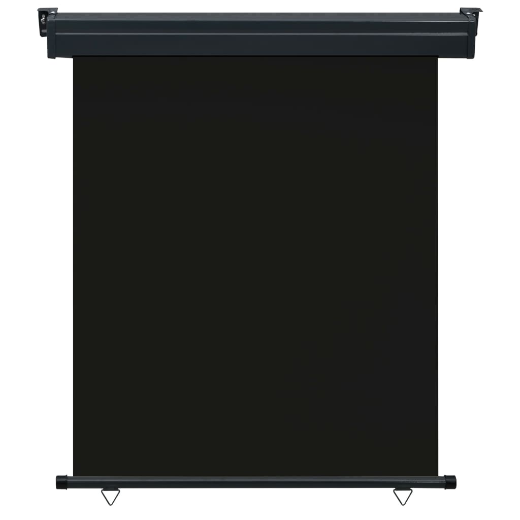 Auvent latéral de balcon 140x250 cm Noir