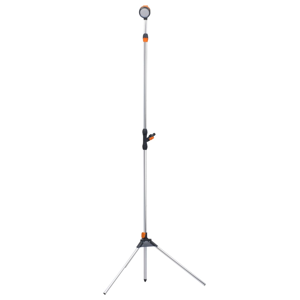 Douche de jardin avec trépied 221 cm Aluminium