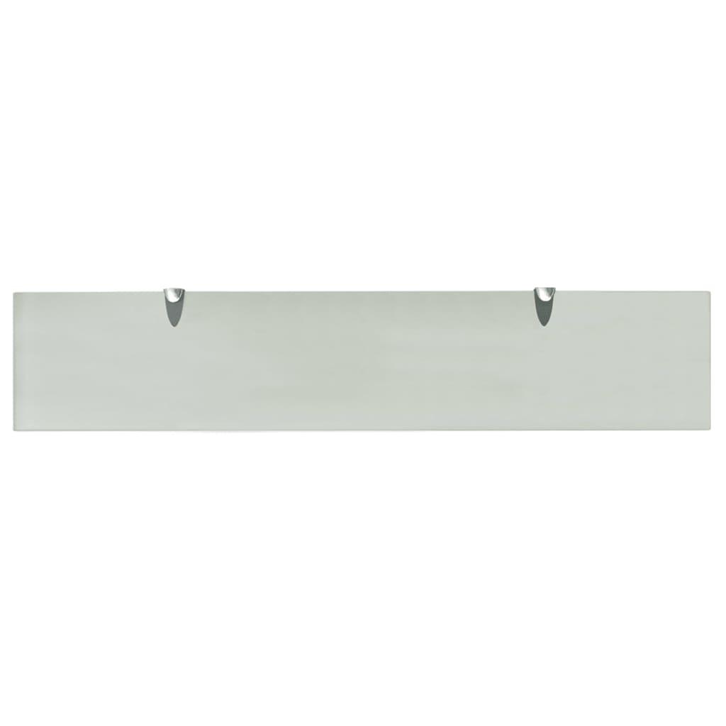 Étagères murales 2 pcs Verre 100 x 20 cm 8 mm