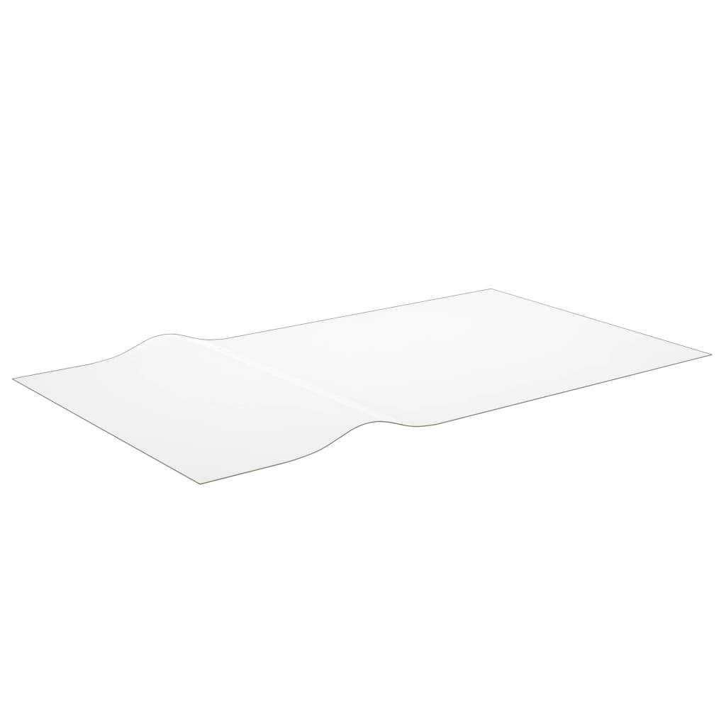 Protecteur de table transparent 120x60 cm 1,6 mm PVC