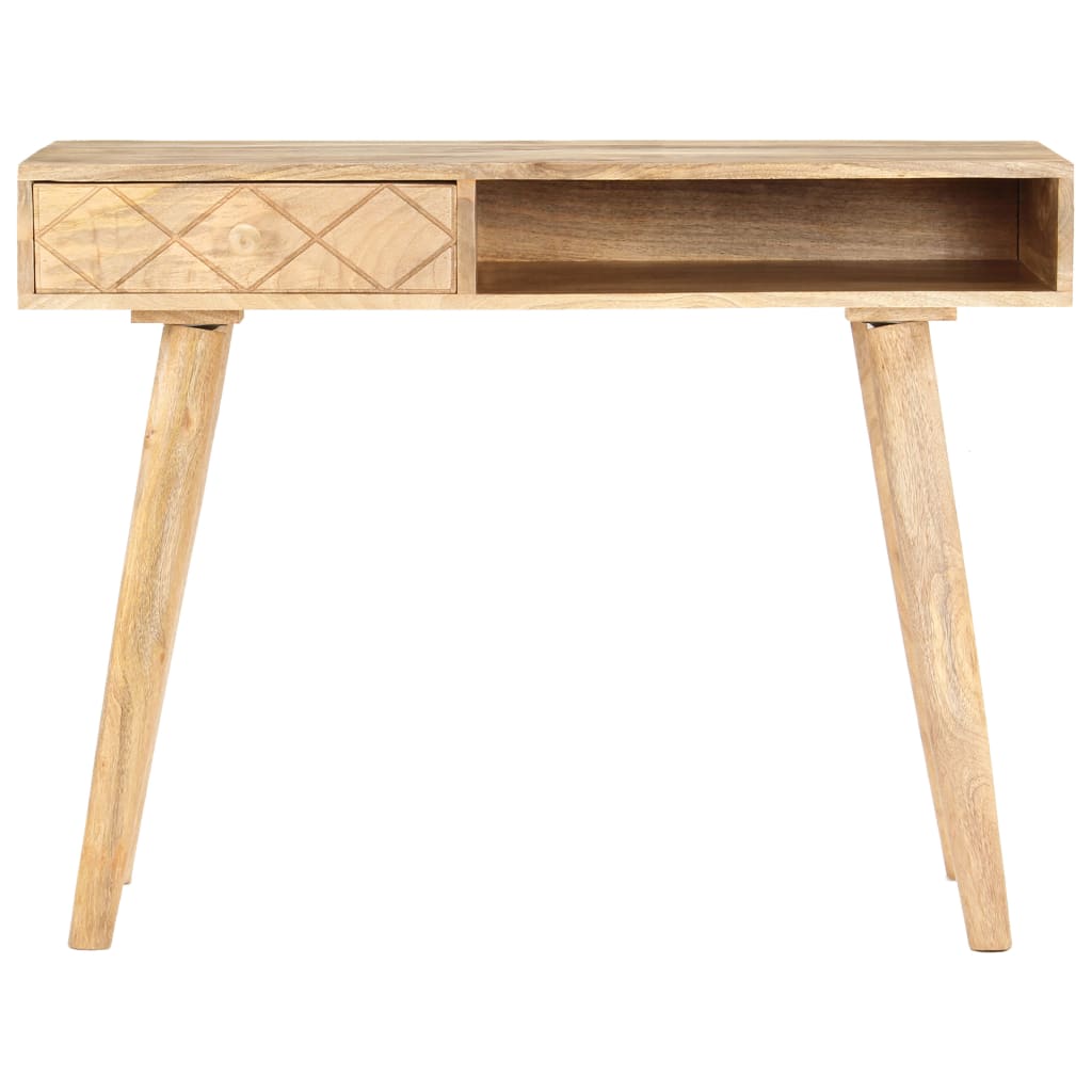 Coiffeuse 100x50x76 cm Bois de manguier solide
