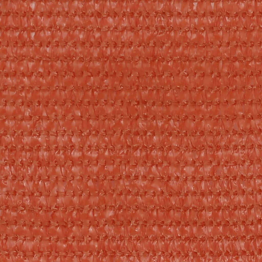 Écran de balcon Orange 120x500 cm PEHD