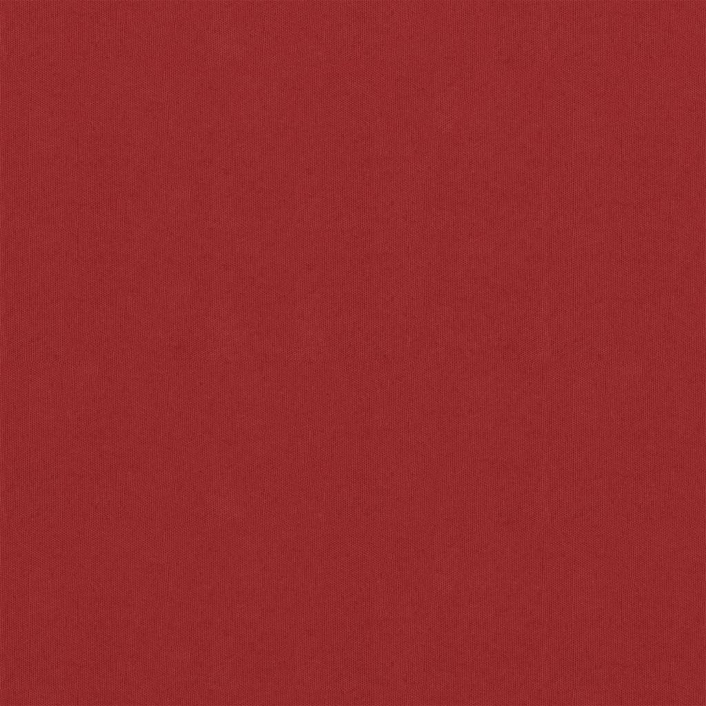Écran de balcon Rouge 120x500 cm Tissu Oxford