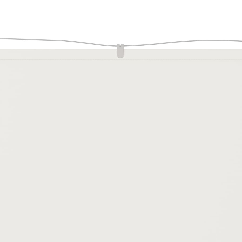 Auvent vertical Blanc 140x800 cm Tissu oxford
