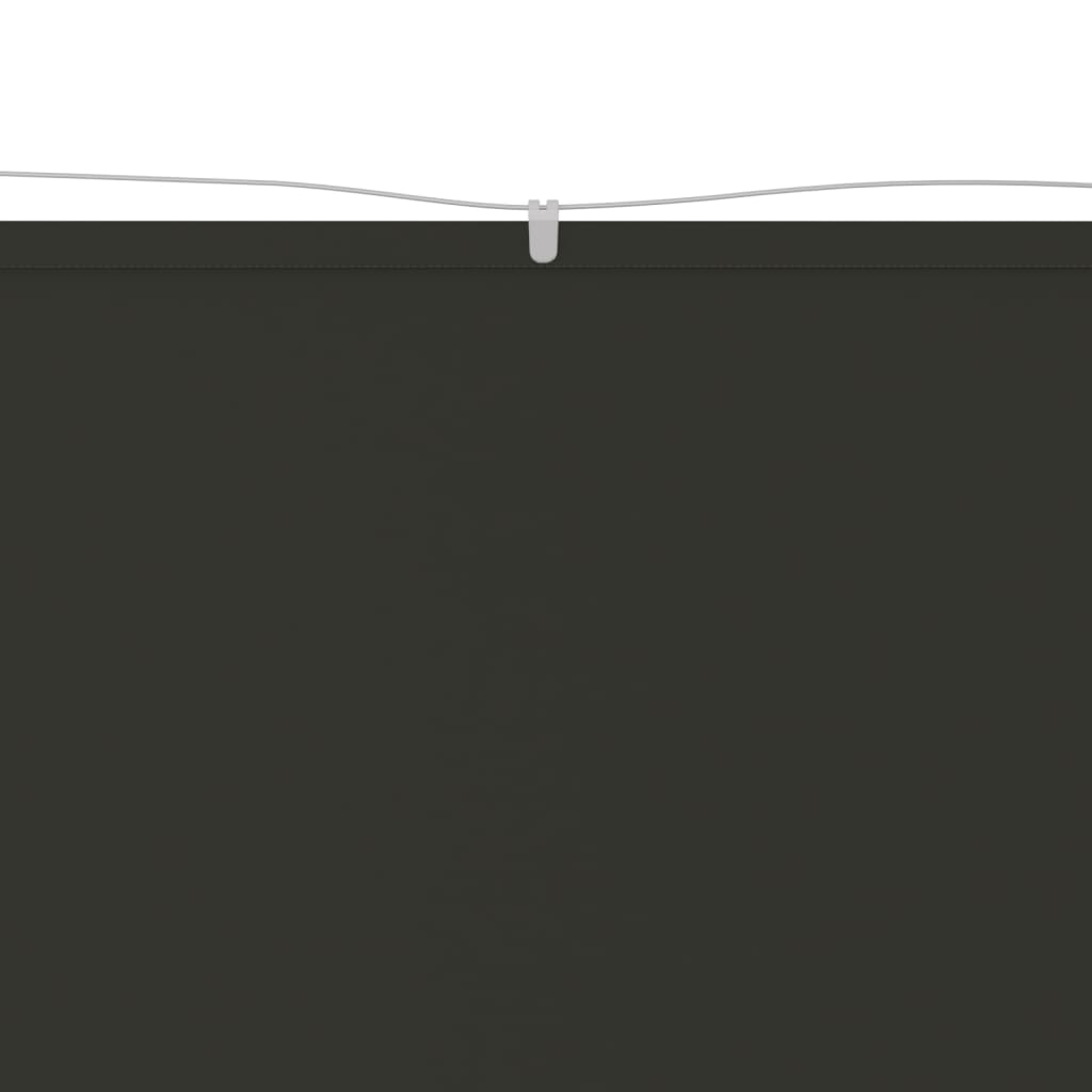 Auvent vertical Anthracite 140x270 cm Tissu oxford