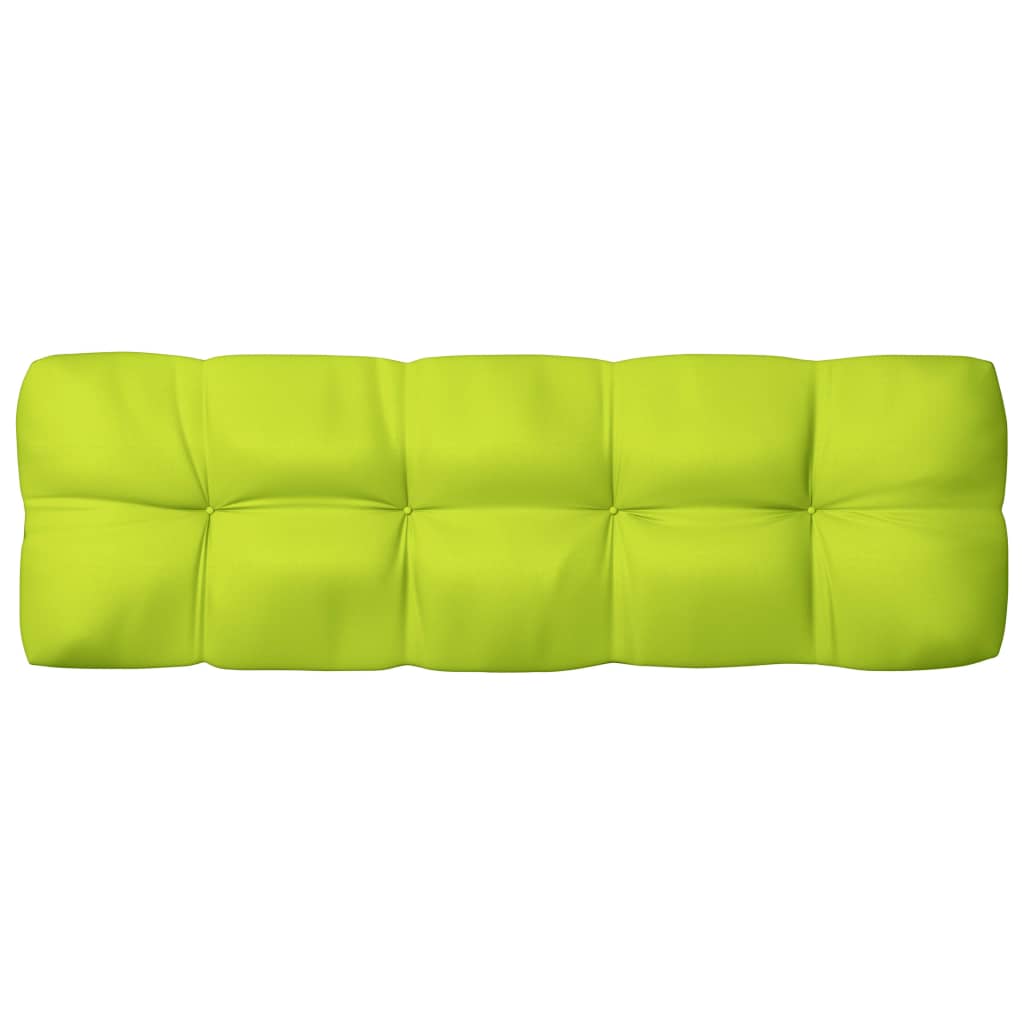 Coussins de canapé palette 3 pcs Vert vif