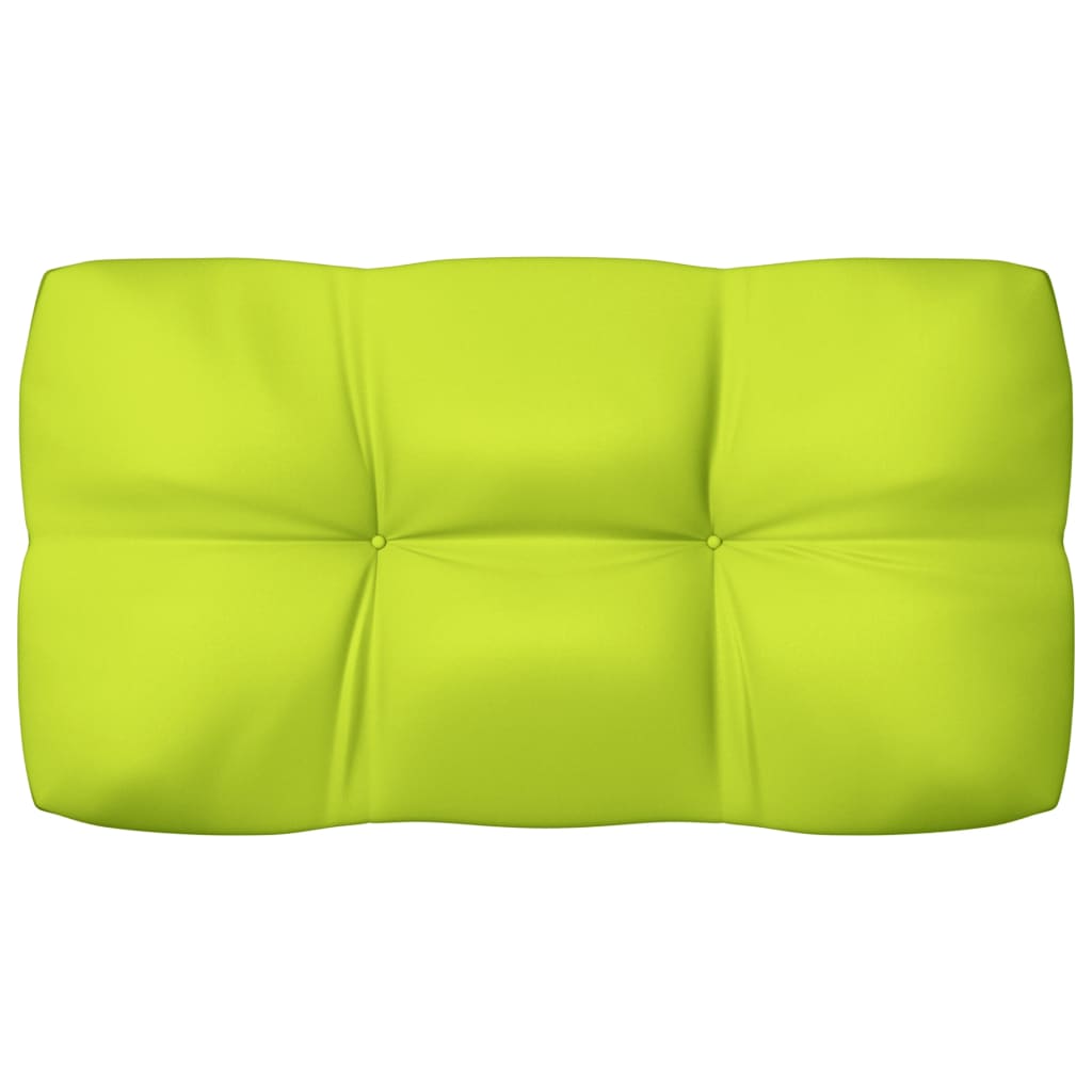 Coussins de canapé palette 3 pcs Vert vif