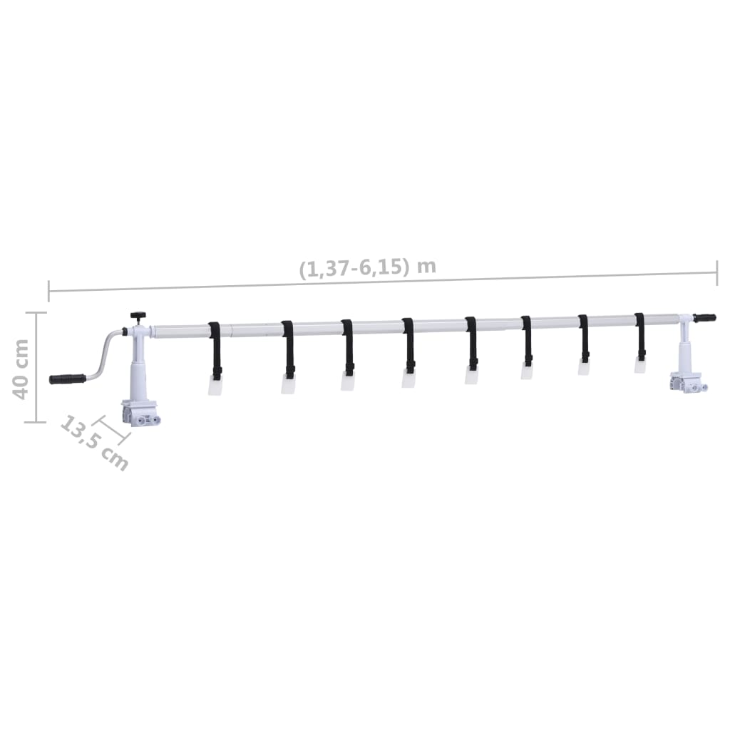 Rouleau de couverture de piscine avec base en plastique