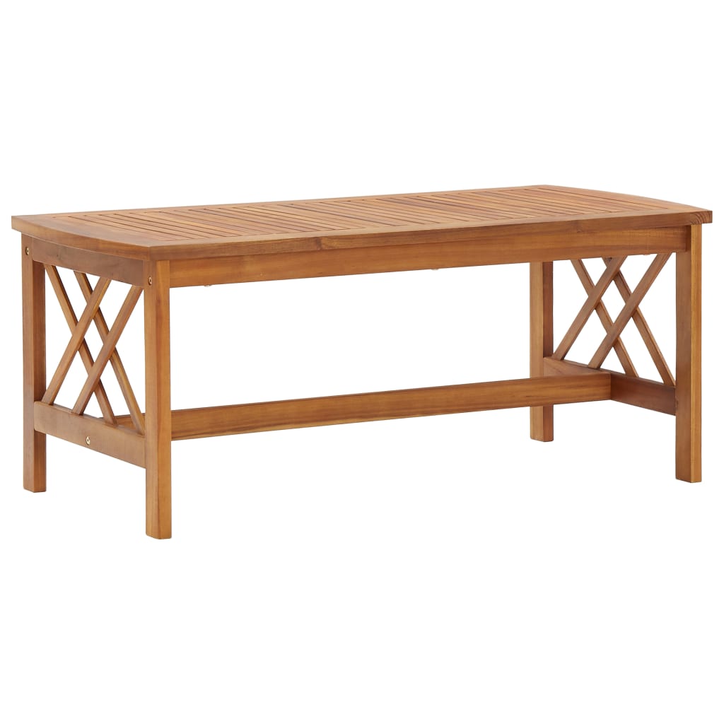Salon de jardin 4 pcs Bois d'acacia solide