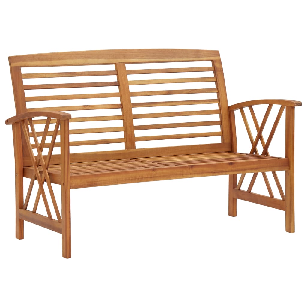 Salon de jardin 4 pcs Bois d'acacia solide