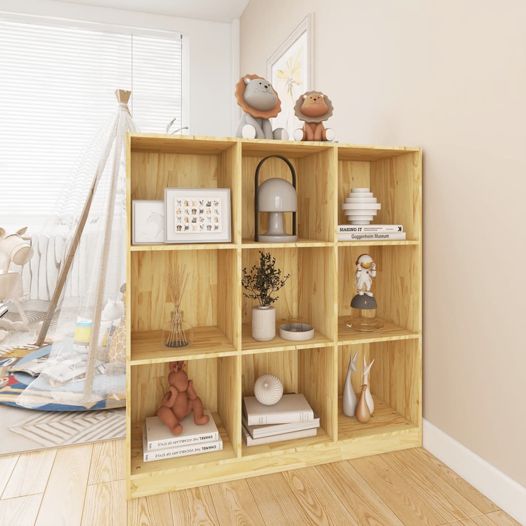 Bibliothèque/Séparateur de pièce 104x33,5x110 cm Pin massif