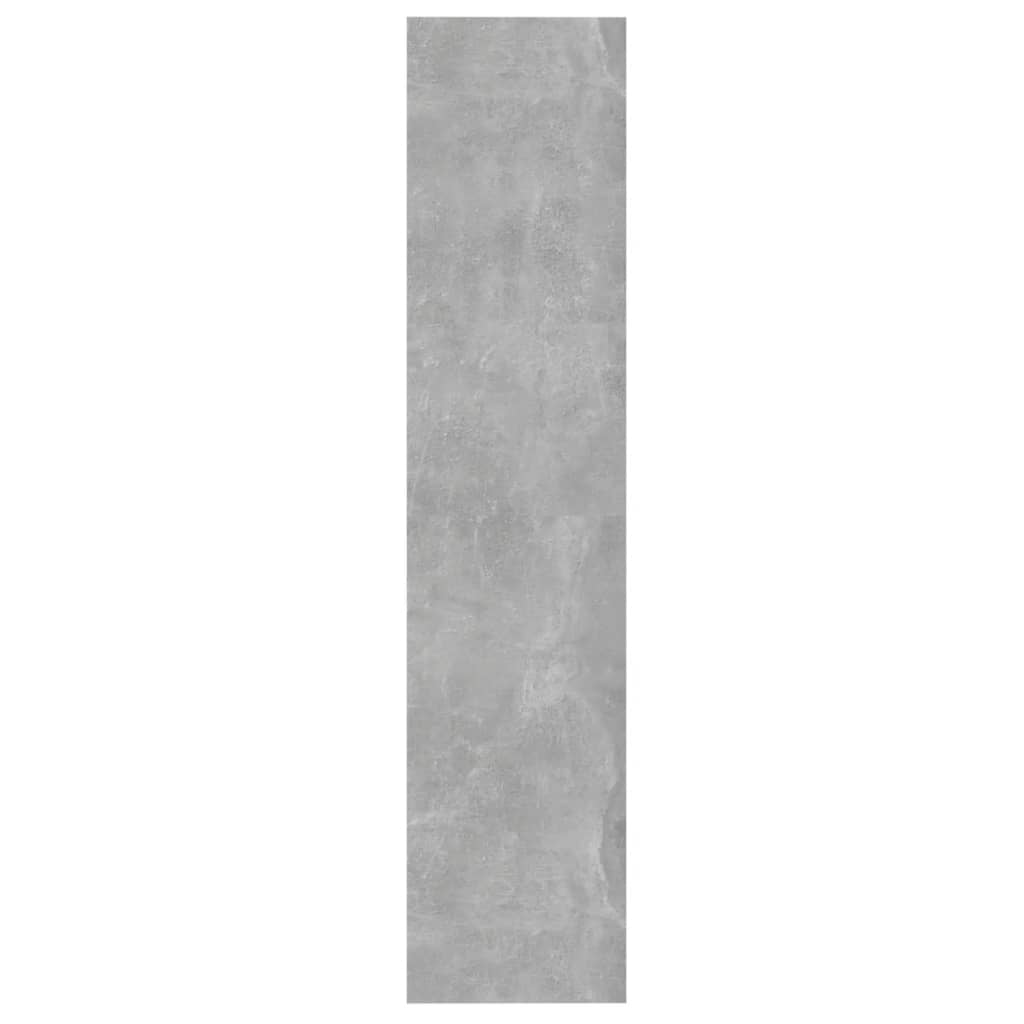 Bibliothèque/Cloison Gris béton 60x30x135 cm Bois d'ingénierie