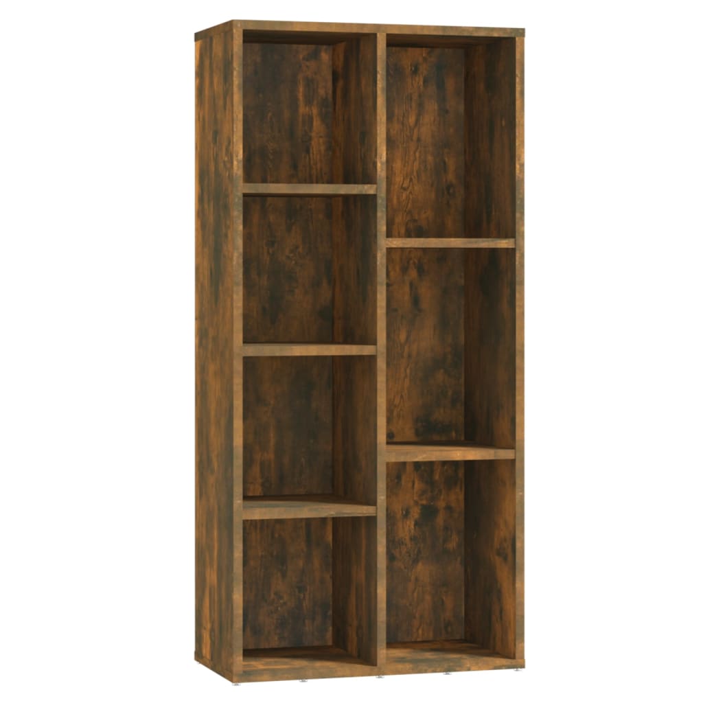 Armoire à livres Chêne fumé 50x25x106 cm