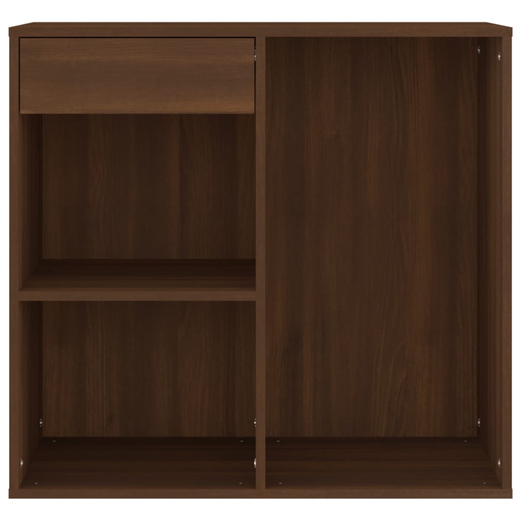 Armoire cosmétique Chêne marron 80x40x75 cm Bois d'ingénierie