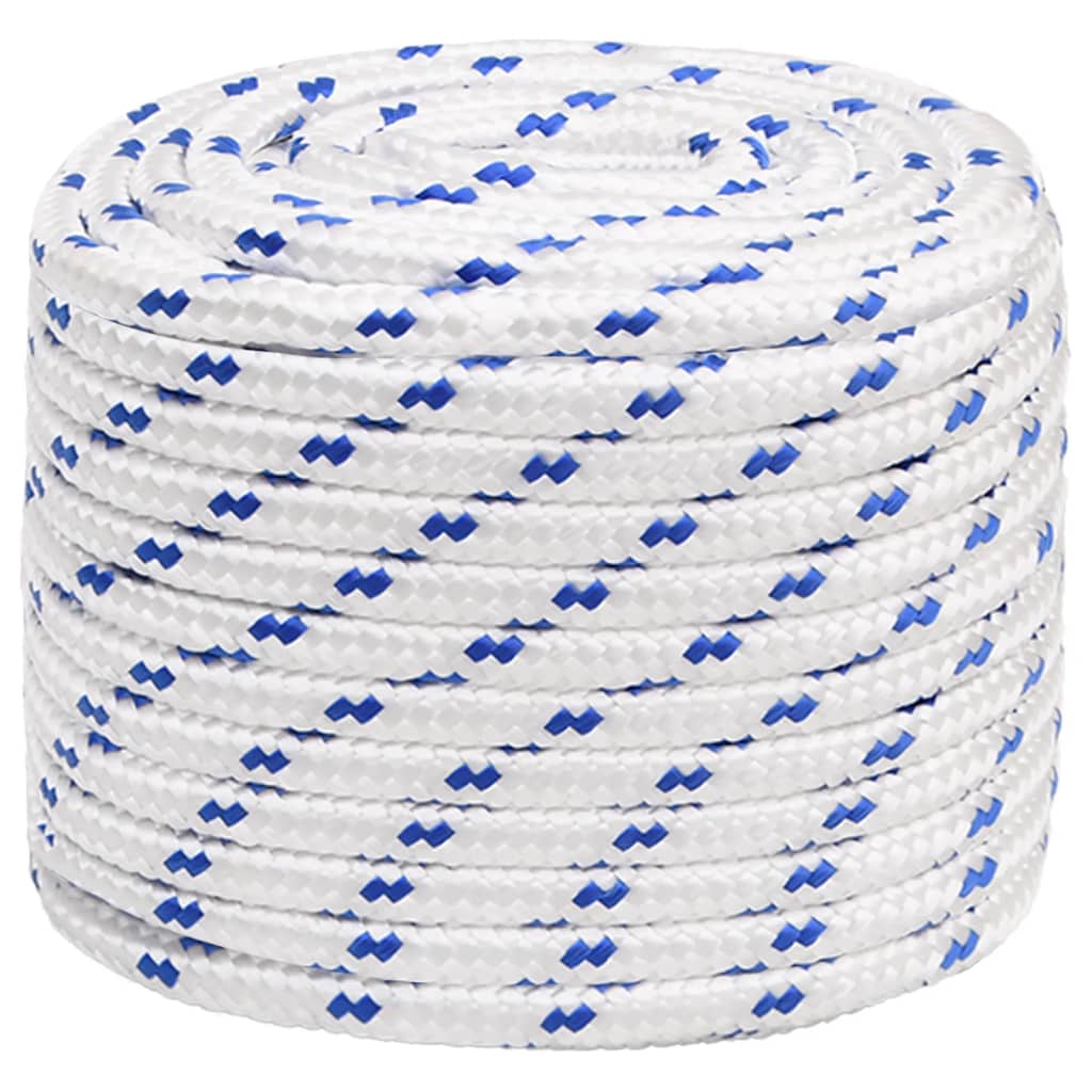 Corde de bateau Blanc 18 mm 100 m Polypropylène