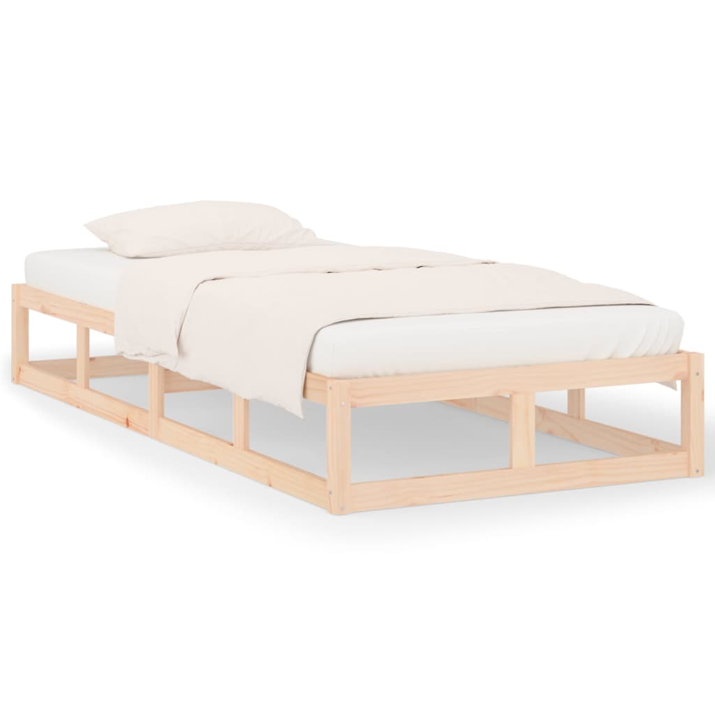 Cadre de lit 100x200 cm Bois massif