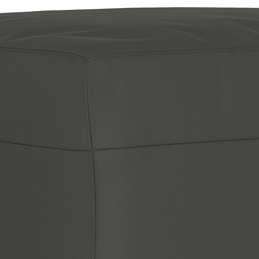 Banc Gris foncé 70x35x41 cm Tissu microfibre